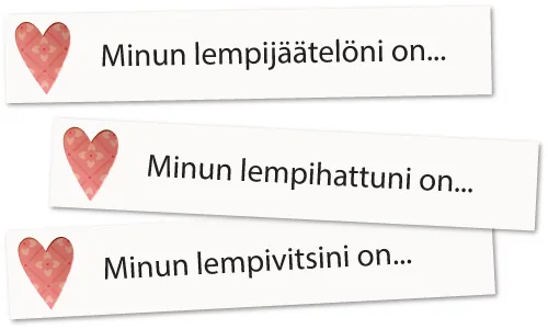 Minun lempijäätelöni on...