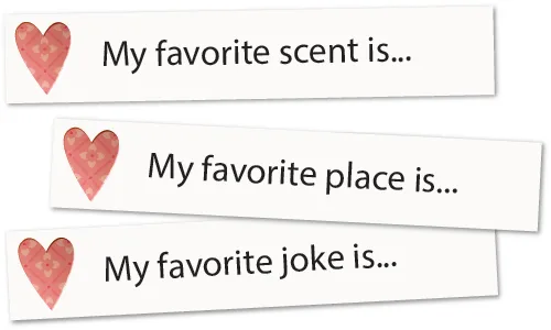 My favorite scent is...