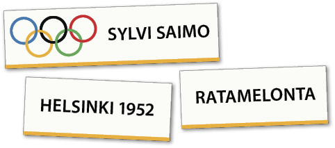 Yhdistetyt sanat: Sylvi Saimo, ratamelonta, Helsinki 1952.