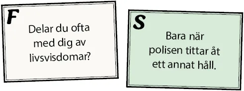 Fiffiga frågor och sinnrika svar.