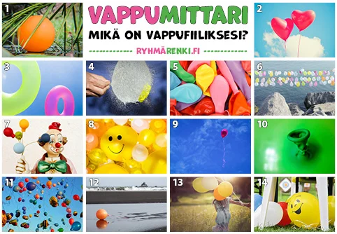 Vappufiilismittarin kuva.