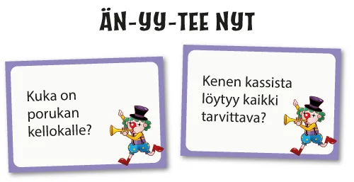 ÄN-YY-TEE NYT -kortit.