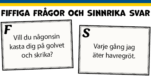 Fiffiga frågor och sinnrika svar.