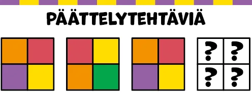Päättelytehtäviä.